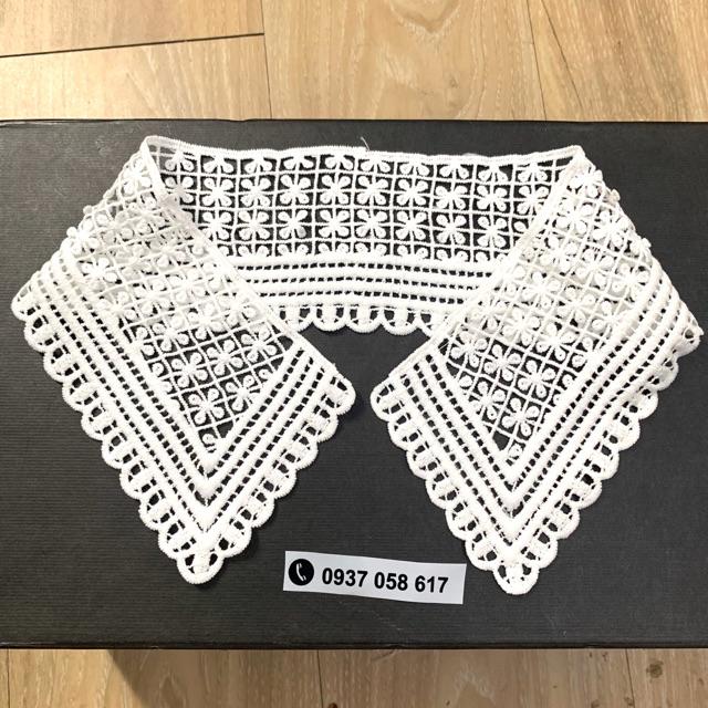 Cổ ren voan