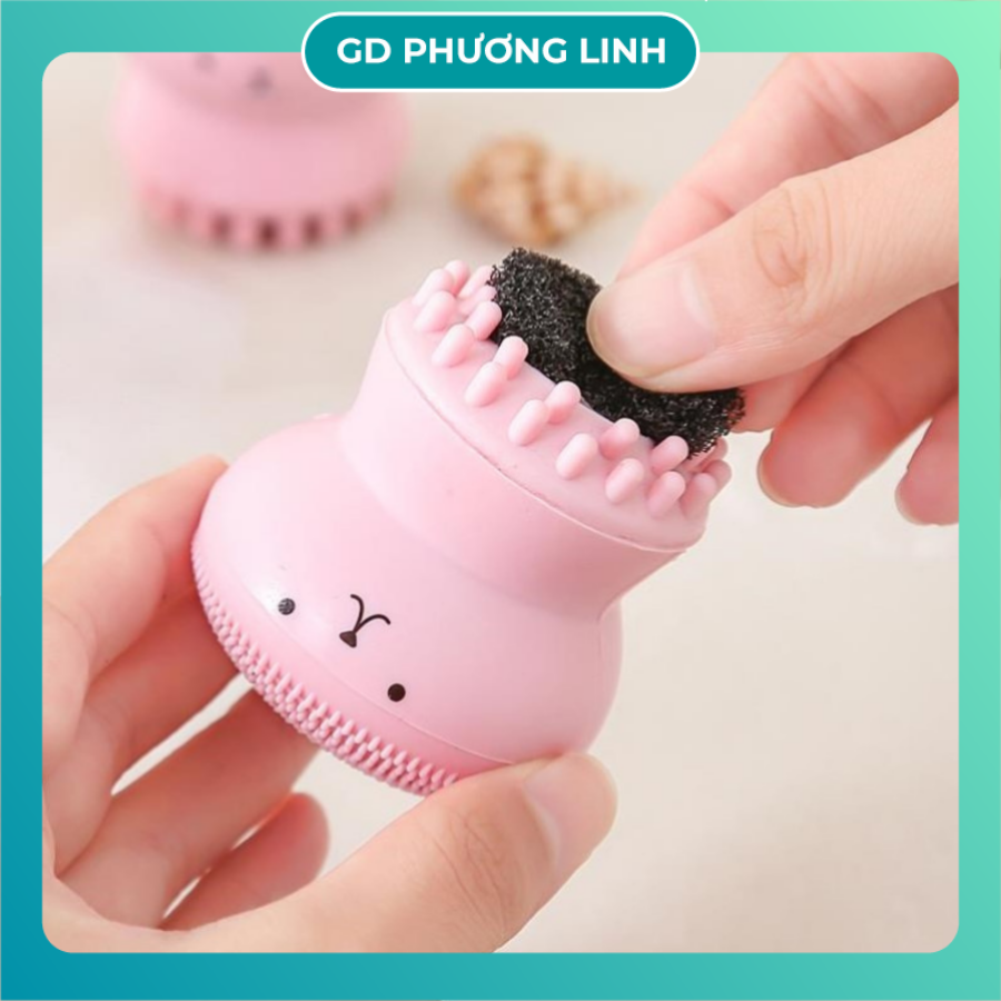 Cọ Rửa Mặt Bạch Tuộc Làm Sạch Sâu Da Mặt