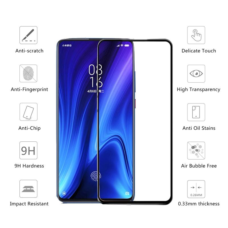 Kính full màn full keo Xiaomi Redmi K20 Pro / K20 siêu cứng, hàng cao cấp