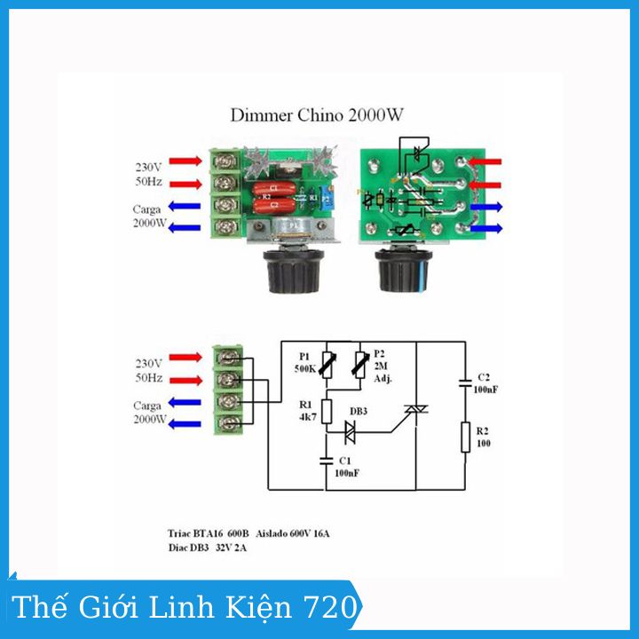 DIMER SCR 2000W