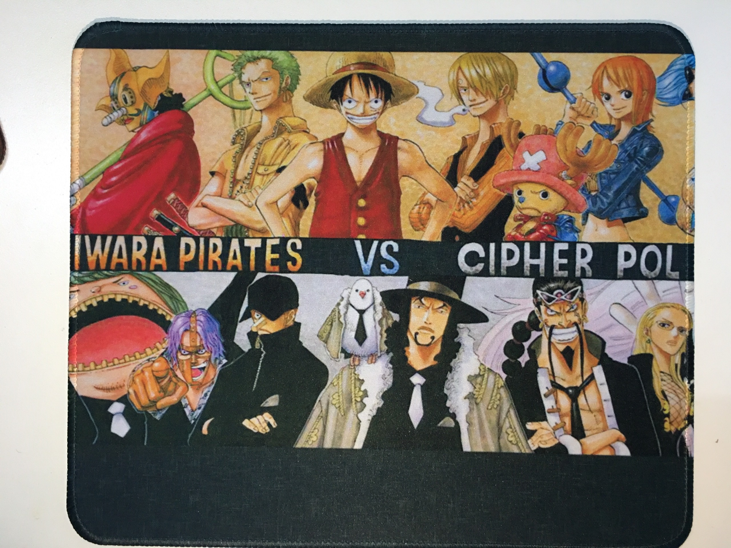 Lót chuột - bàn di chuột cỡ nhỏ size 25x30 in hình One Piece