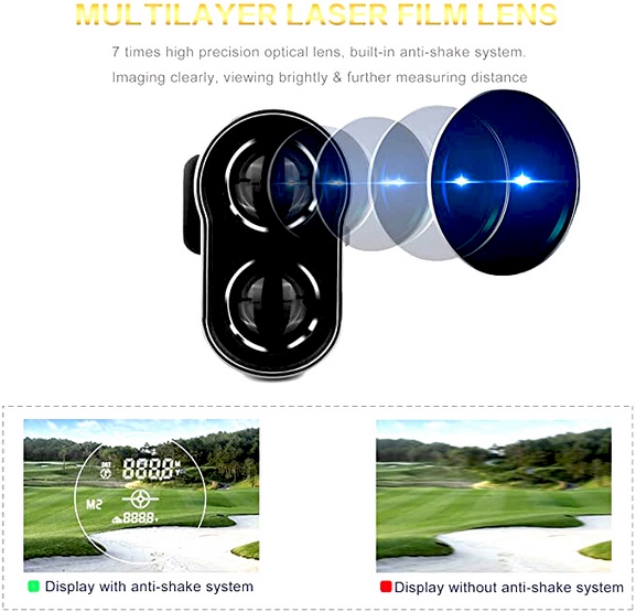 Máy đo khoảng cách chơi Golf Laser - Loại 1