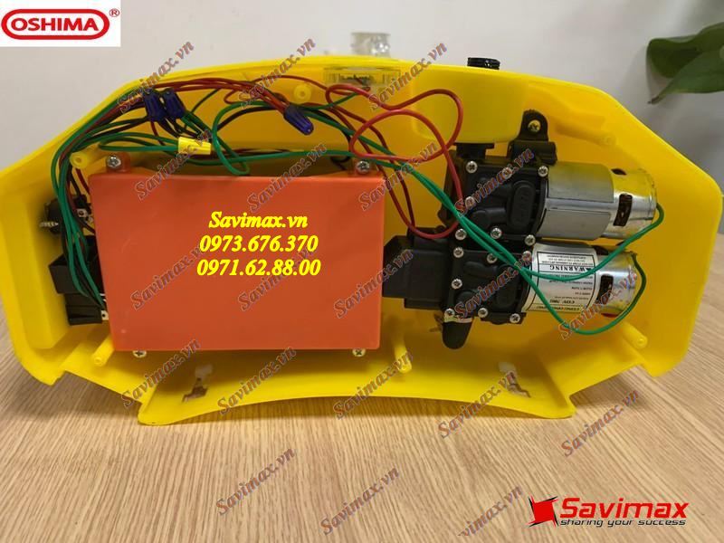Bình xịt điện bơm đôi Oshima OS20 DP