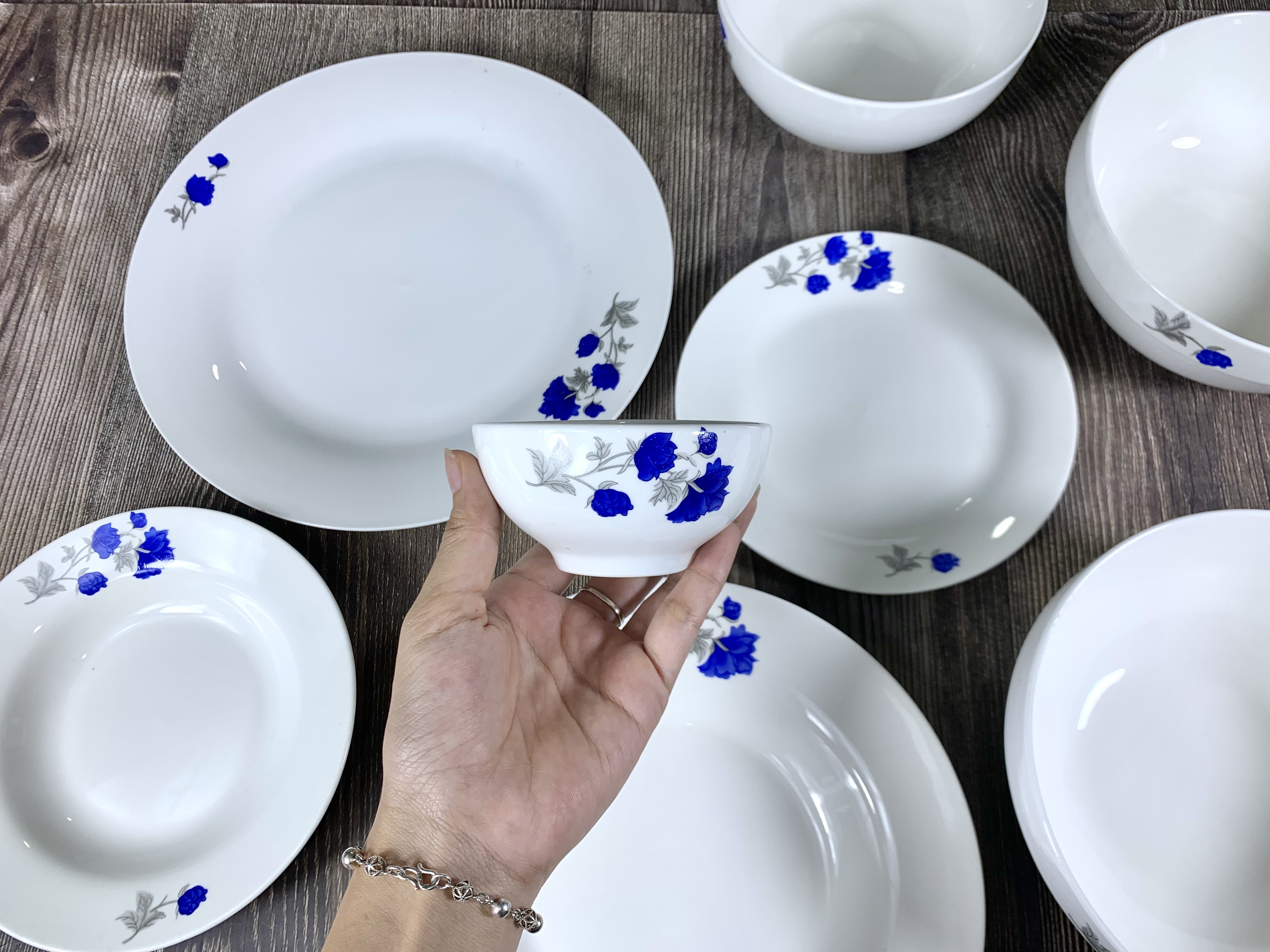 CHÉN MẮM, CHÉN CHÈ TP 209X SỨ BÁT BẢO CAO CẤP, sINCE_1977