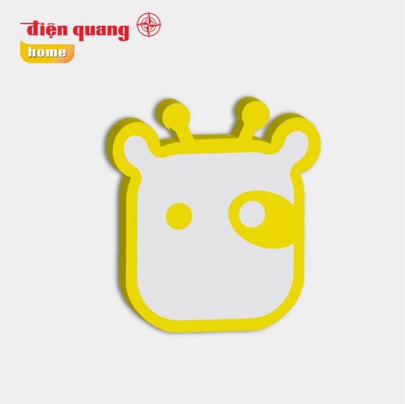 Đèn Ngủ Cảm Biến Led Chính Hãng Điện Quang Hình Con Vật Ánh Sáng Vàng