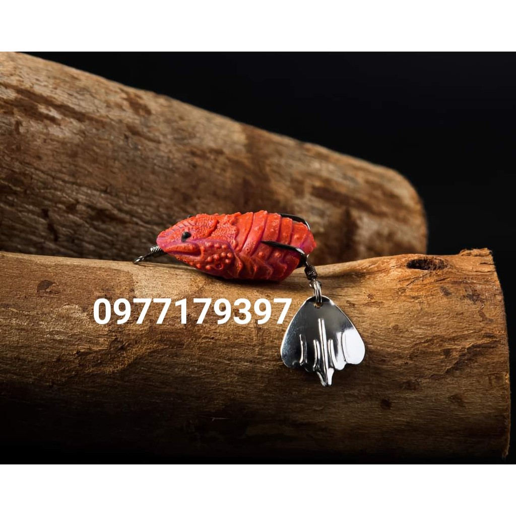 Mồi Câu Lure Nhái Hơi Thái Lan V4 Hunter