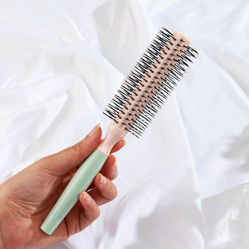 Lược tròn tạo kiểu trang điểm làm phồng tóc thời trang