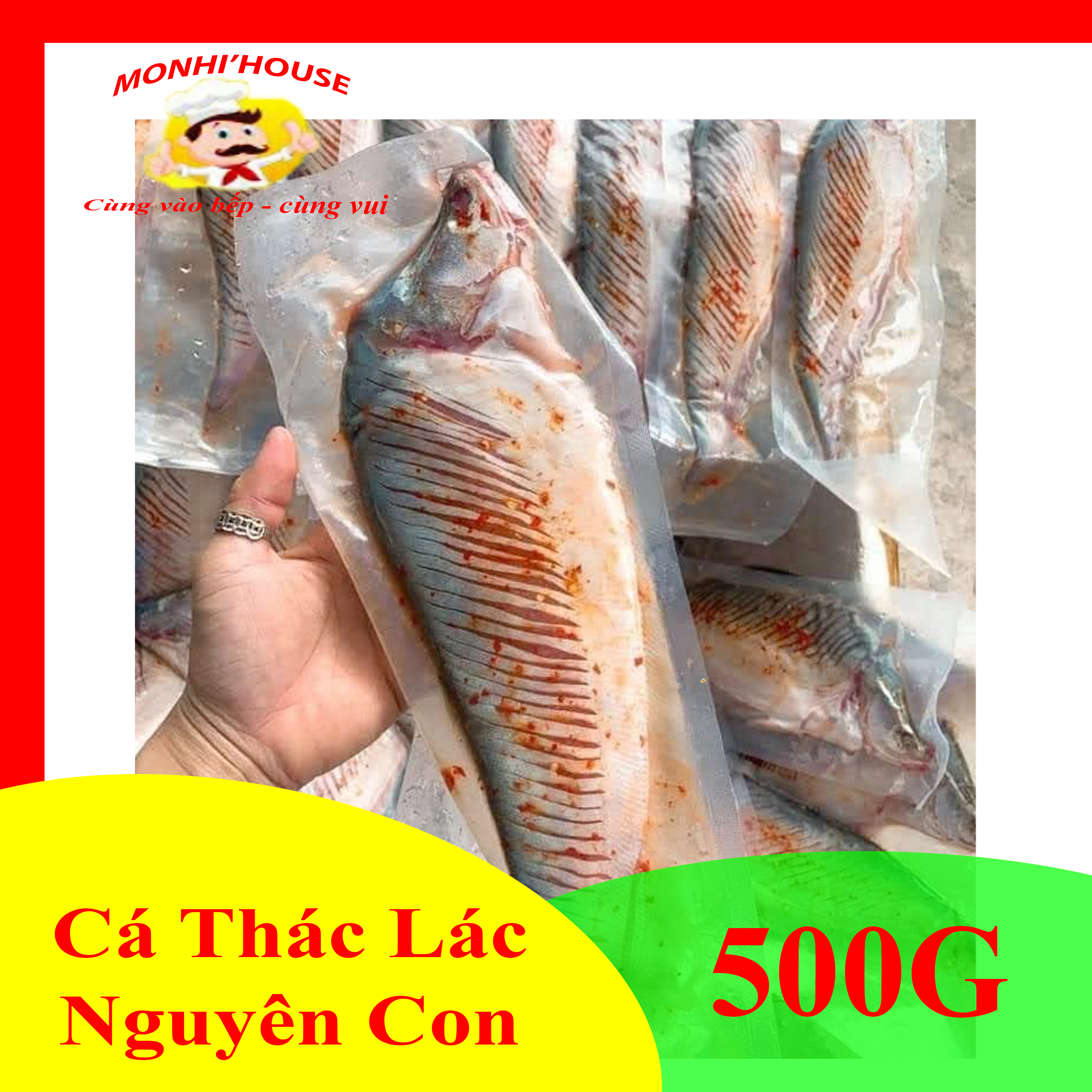500g cá thác lác rút xương _ nguyên con_ship hỏa tốc