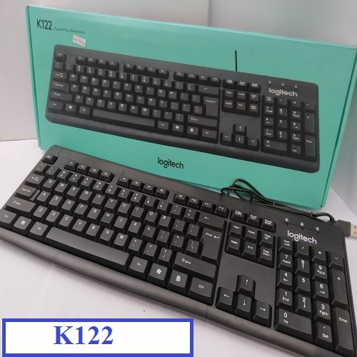 Bàn phím máy tính logi K122 - Bàn phím có dây cho vi tính ,laptop, Pc ,v..v - Bảo hành 12 tháng