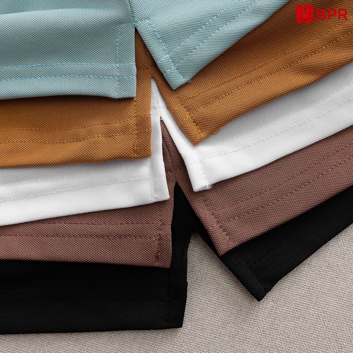 Áo polo nam cổ bẻ chất VẢI CÁ SẤU CAO CẤP