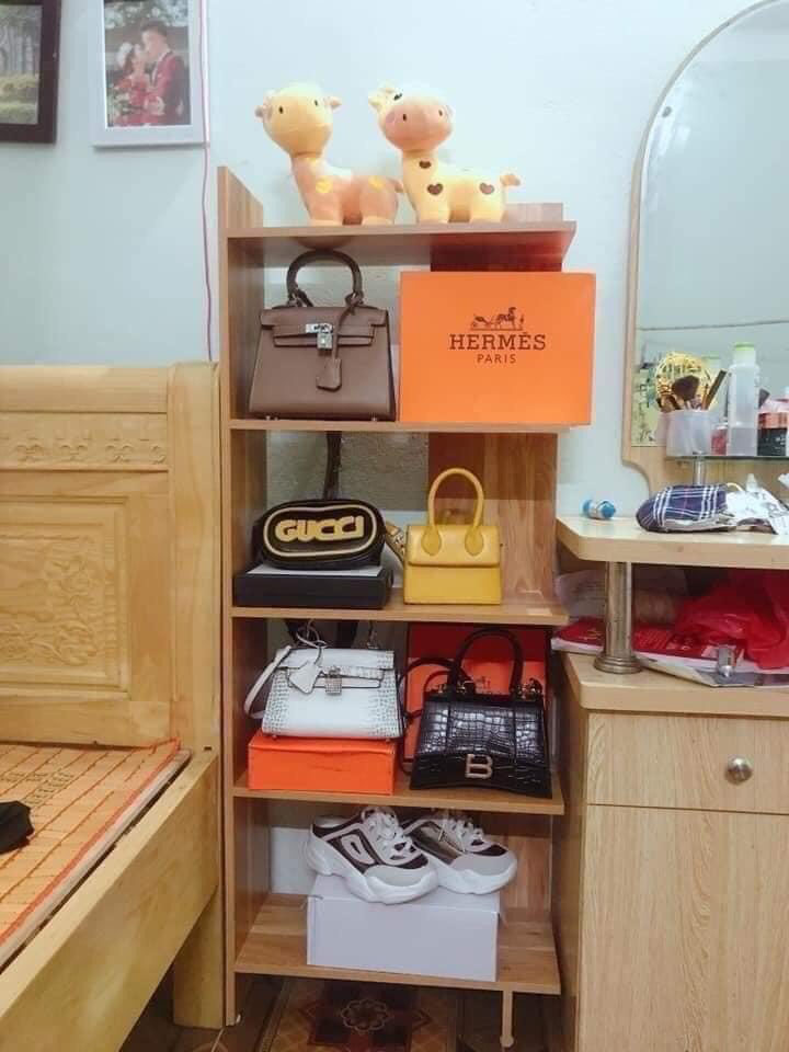 Kệ sách gỗ MDF 5 tầng tiện lợi