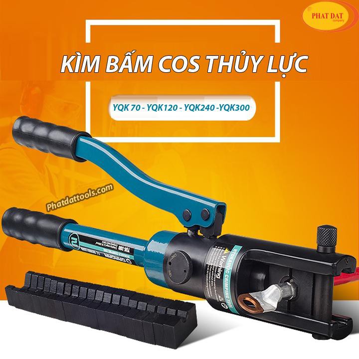 Kìm bấm cốt thủy lực KYQ120 - YYQ120