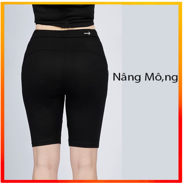 Quần Legging Lửng Nâng Mông