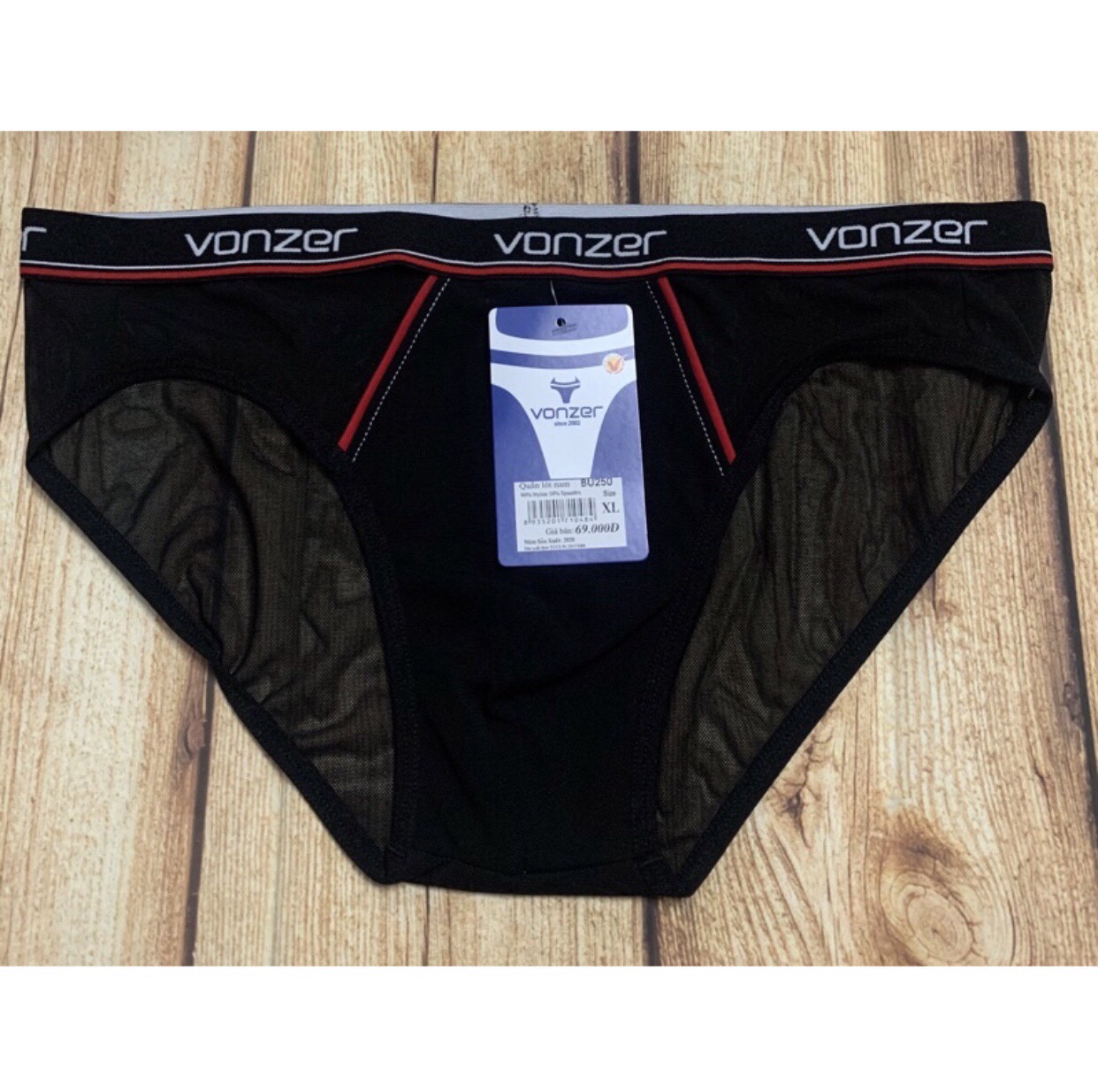 Vonzer 250 Men's Underwear (Mesh Elastic)