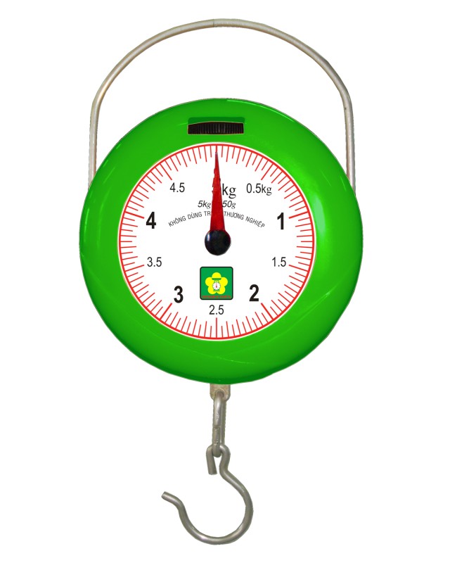 Cân treo mini Nhơn Hòa 5 kg-1 mặt số