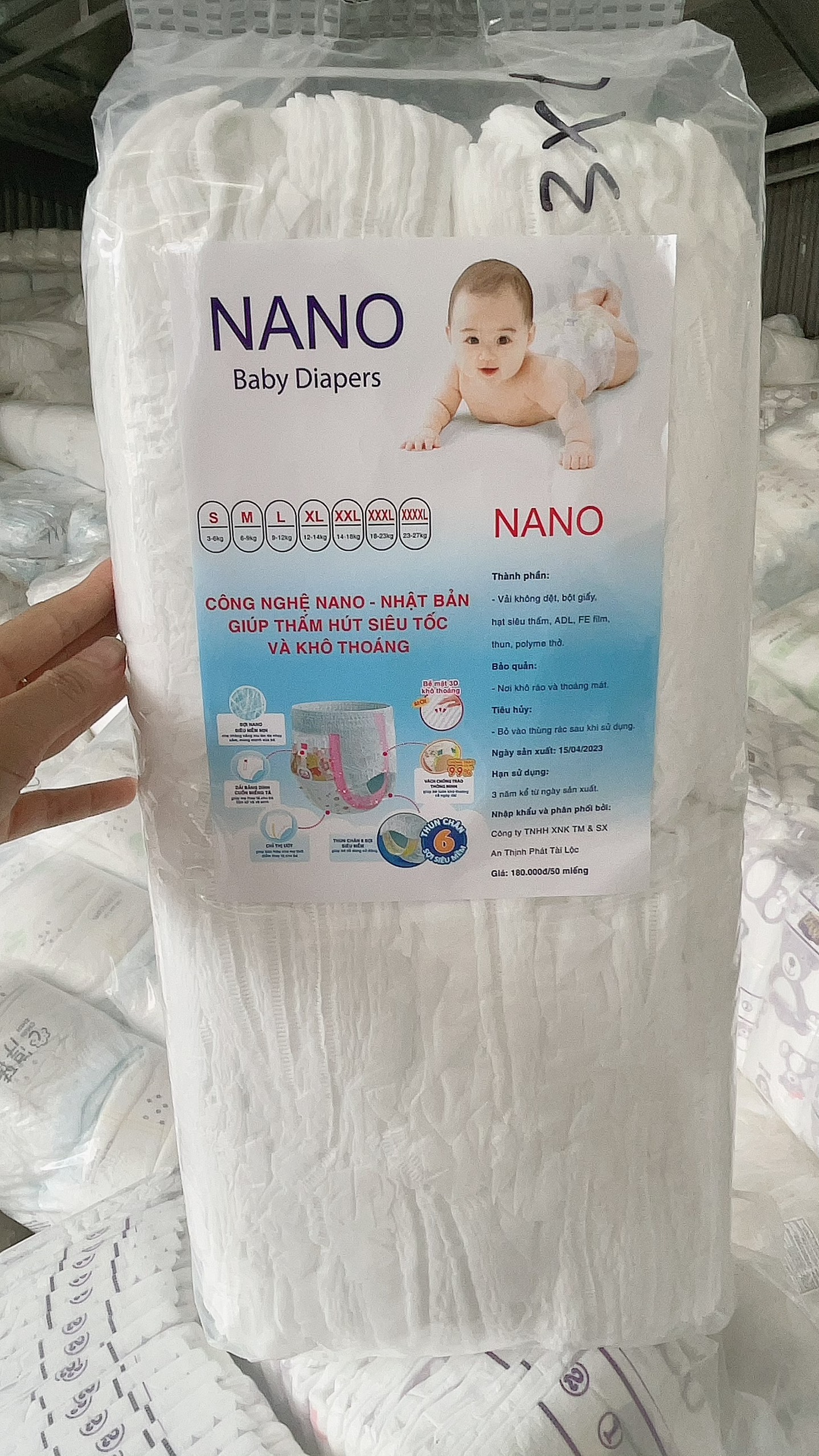 Combo 100 bỉm quần NANO hàng xuất Nhật cao cấp, cam kết hàng đúng mô tả, chất lượng đảm bảo, an toàn cho người sử dụng