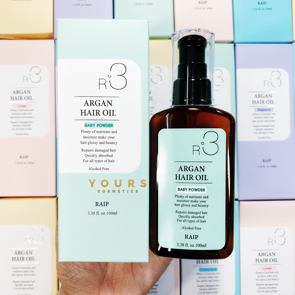 Dầu dưỡng tóc R3 Argan Hair Oil 100ml