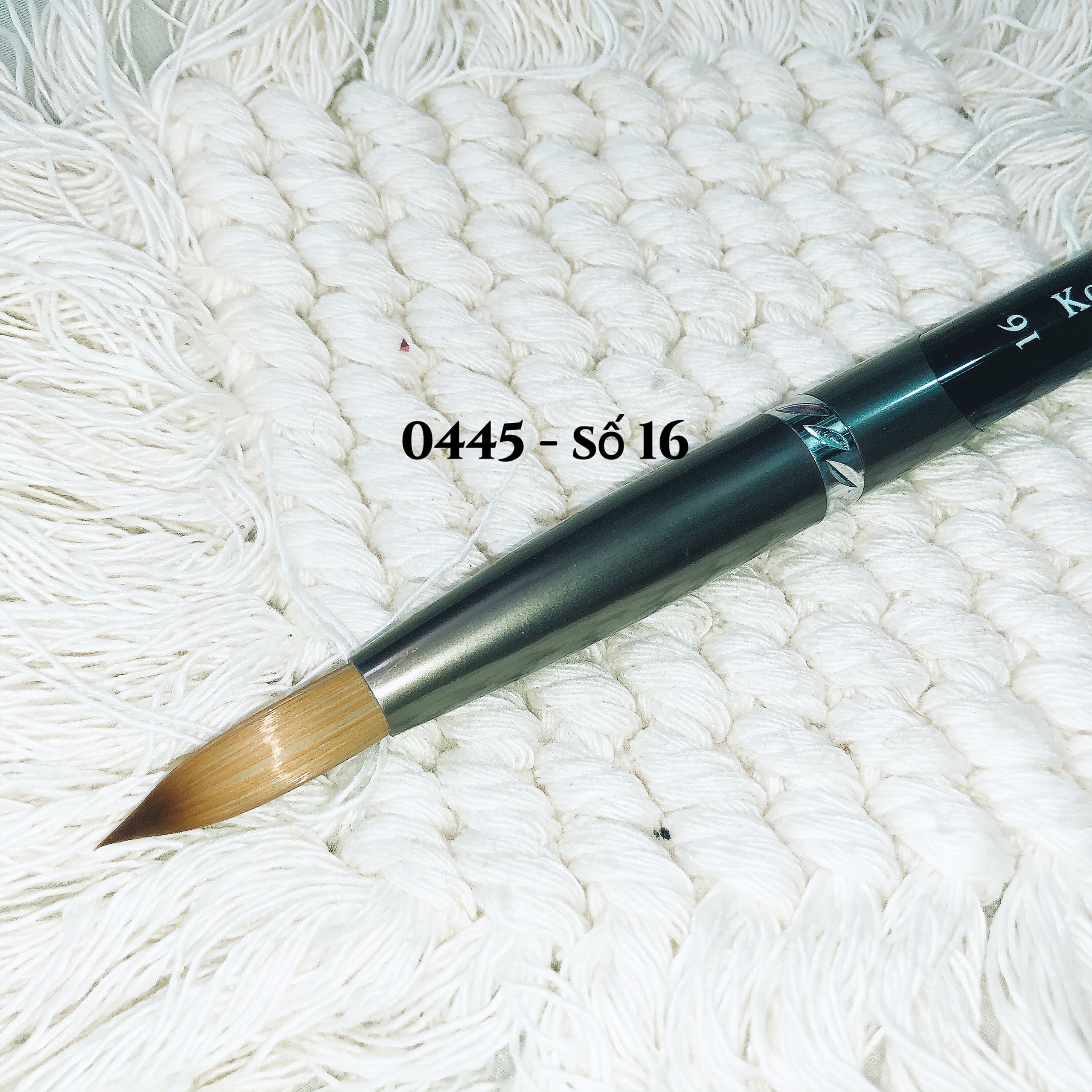 Cọ đắp bột lông chồn số 16 Kolinsky Germany chính hãng 0445