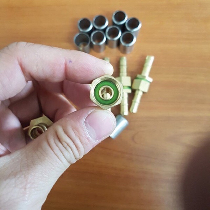 Bộ Đầu Ép Dây Máy Rửa Xe - Đầu Cốt Ép Máy Rửa Xe