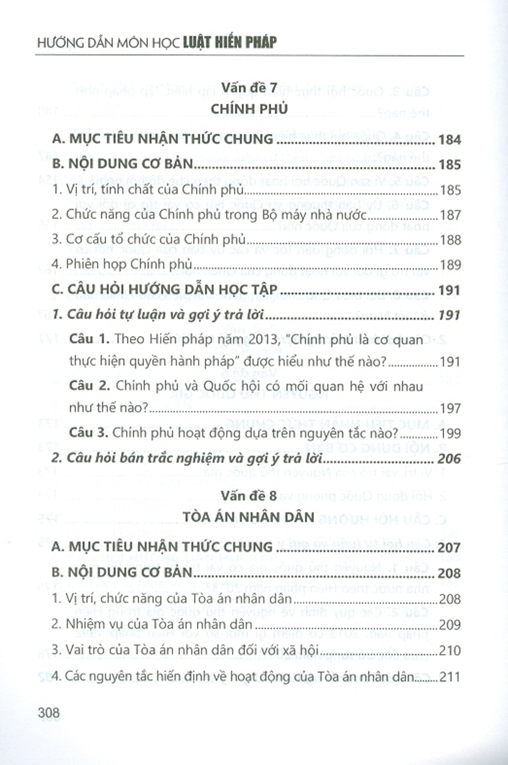 Hướng Dẫn Môn Học Luật Hiến Pháp (Sách Tham Khảo)