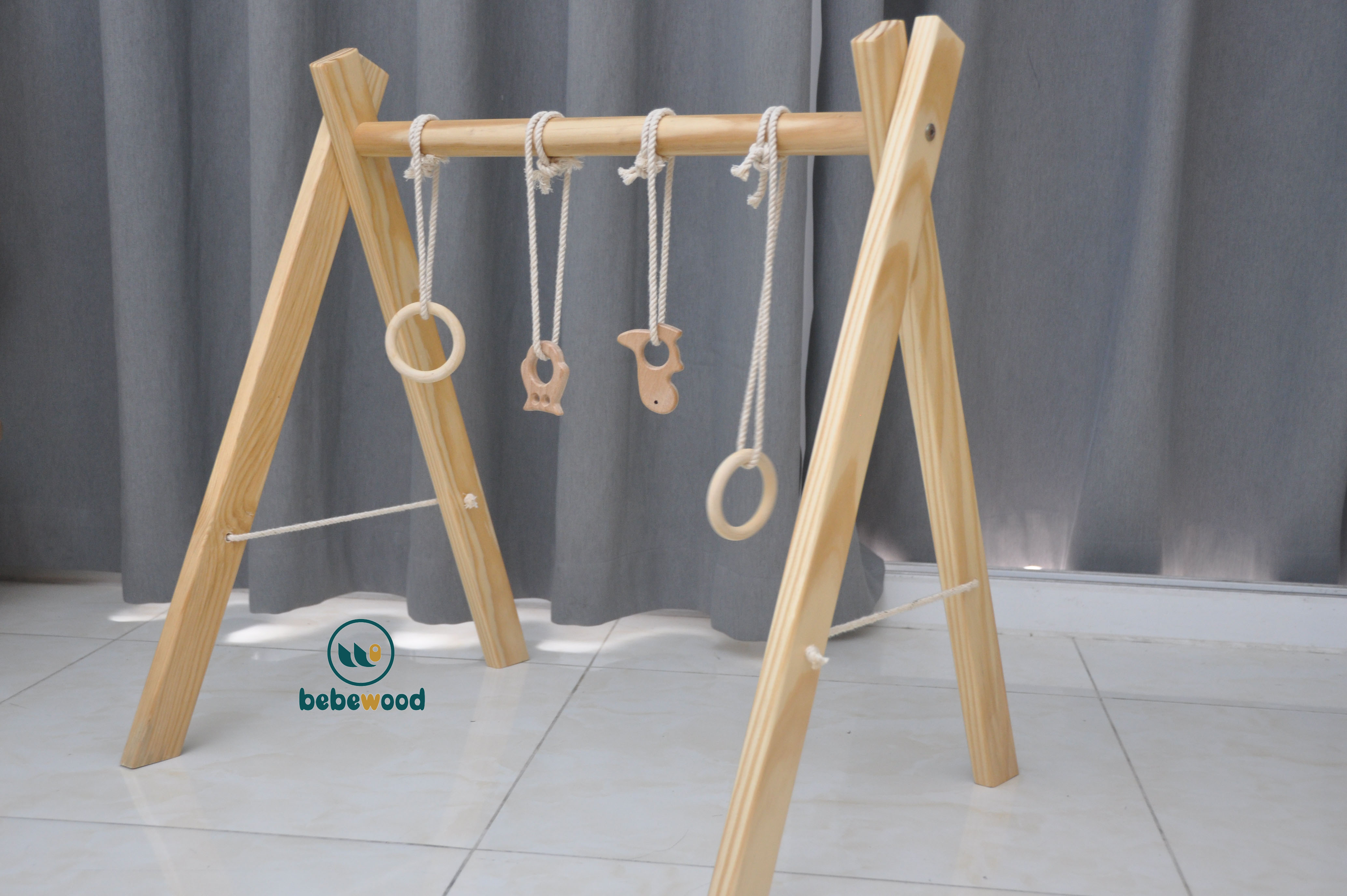 Kệ Chữ A Đồ Chơi Của Bé - Bebewood