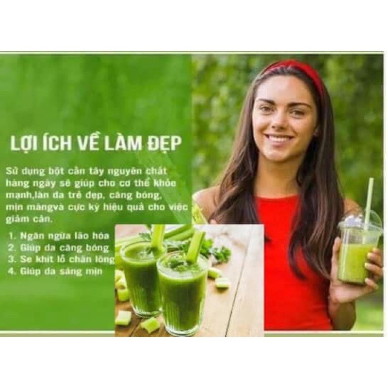 500gr bột cần tây sấy lạnh nhà làm