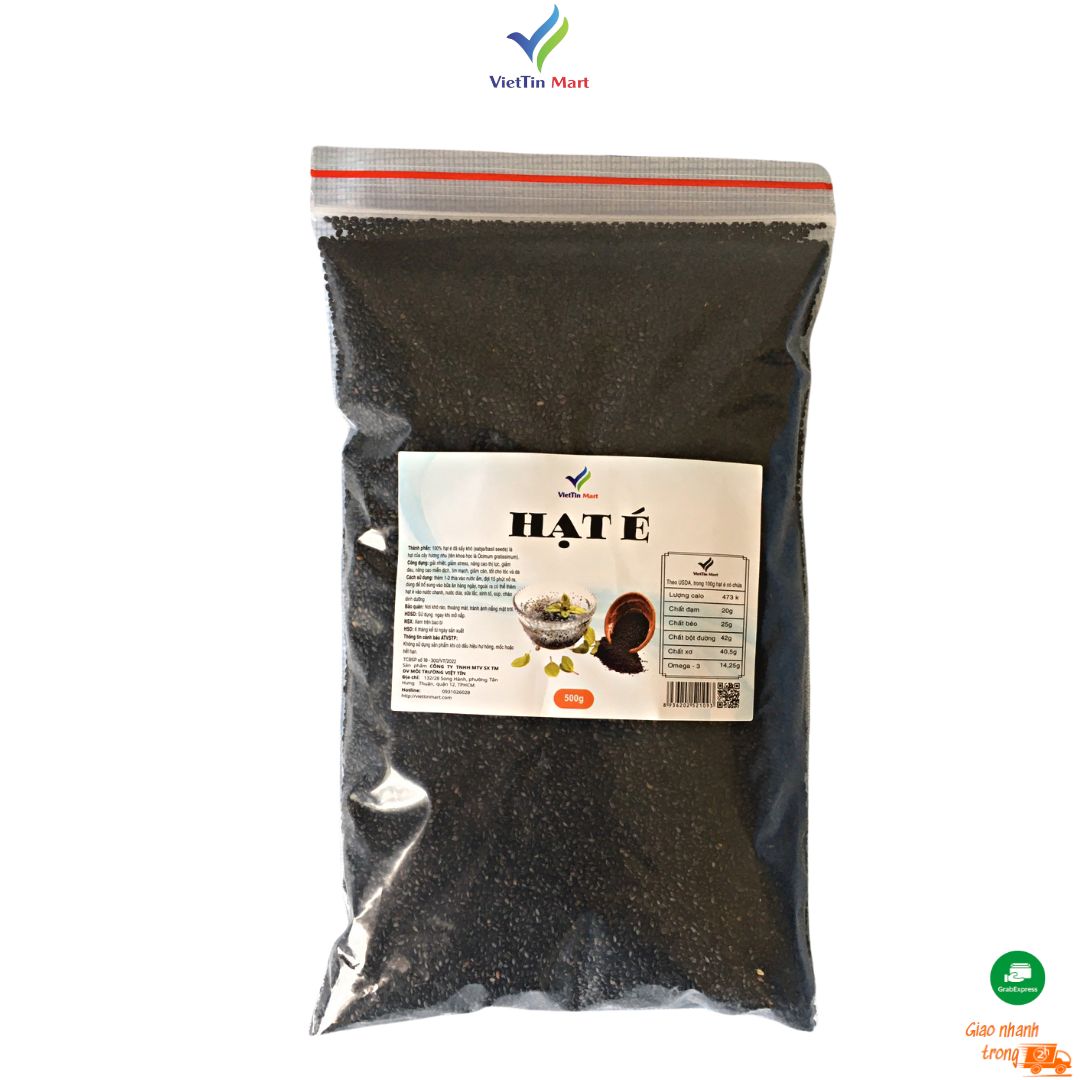 500g_ Hạt é loại ngon, giải nhiệt thanh lọc cơ thể