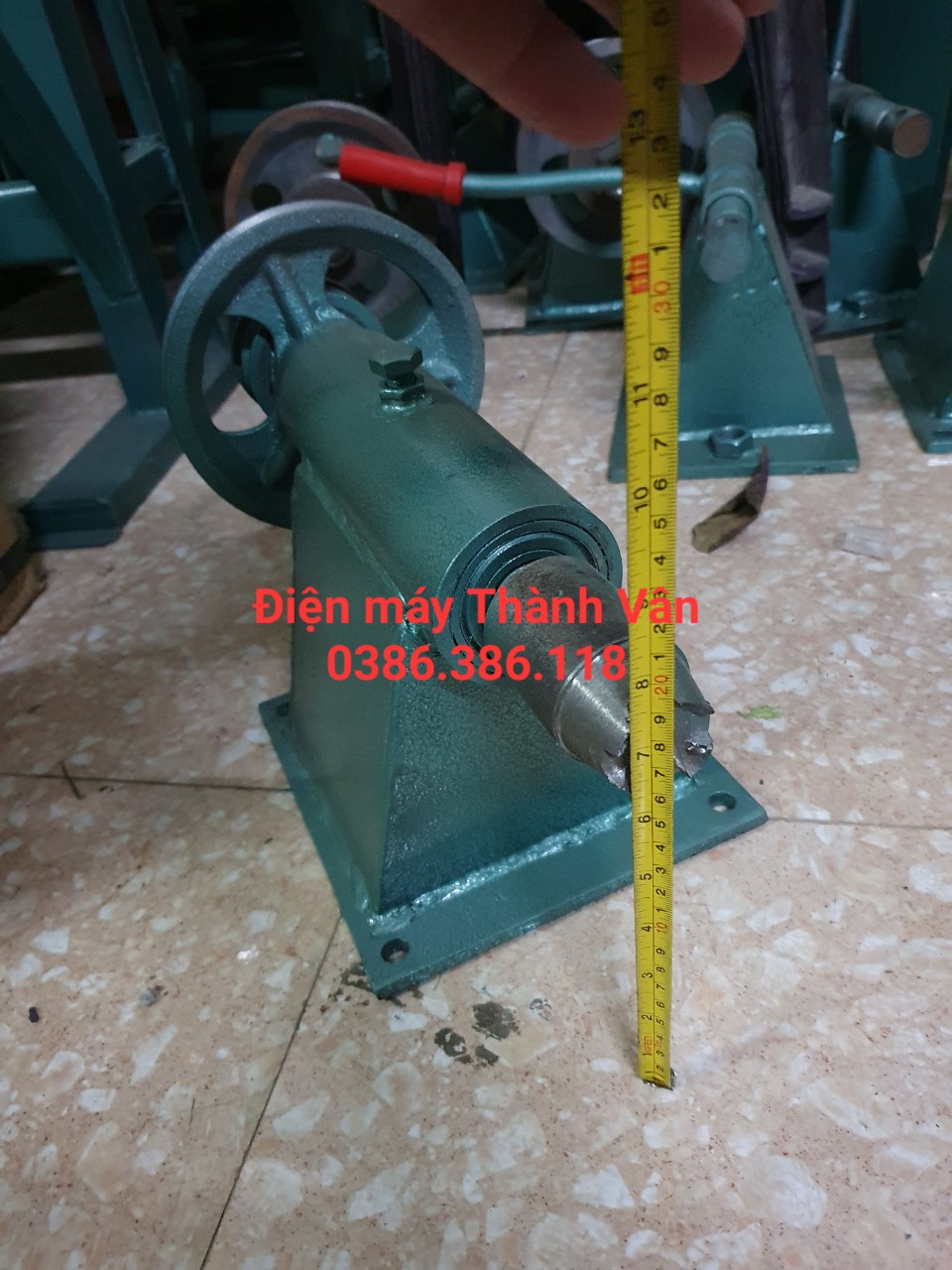 Bộ tiện chống tâm 17
