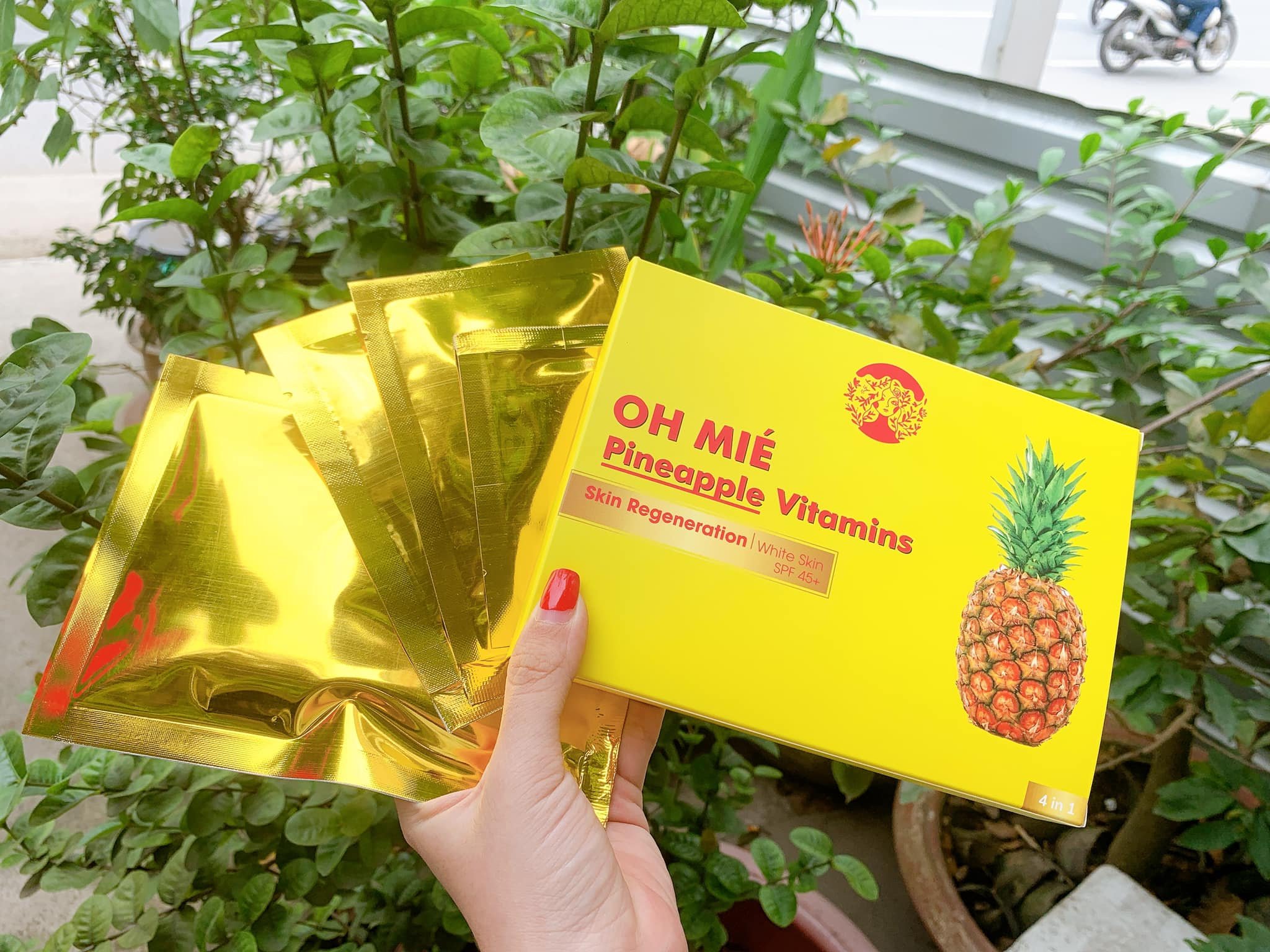SET Tắm Trắng Dứa WHITE PINEAPPLE BATH