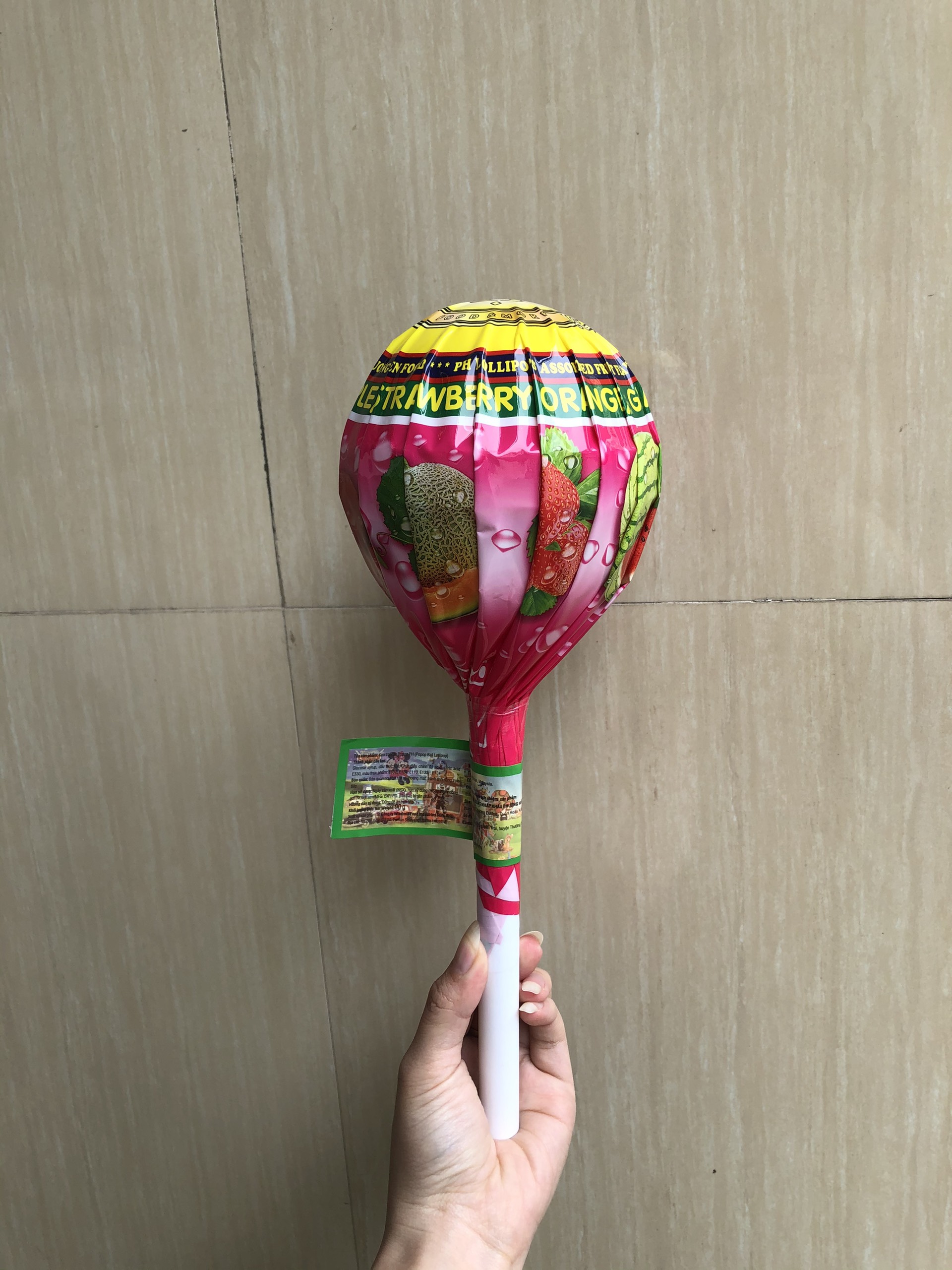 [Kẹo đồ chơi trẻ em ] Kẹo mút khổng lồ 150g
