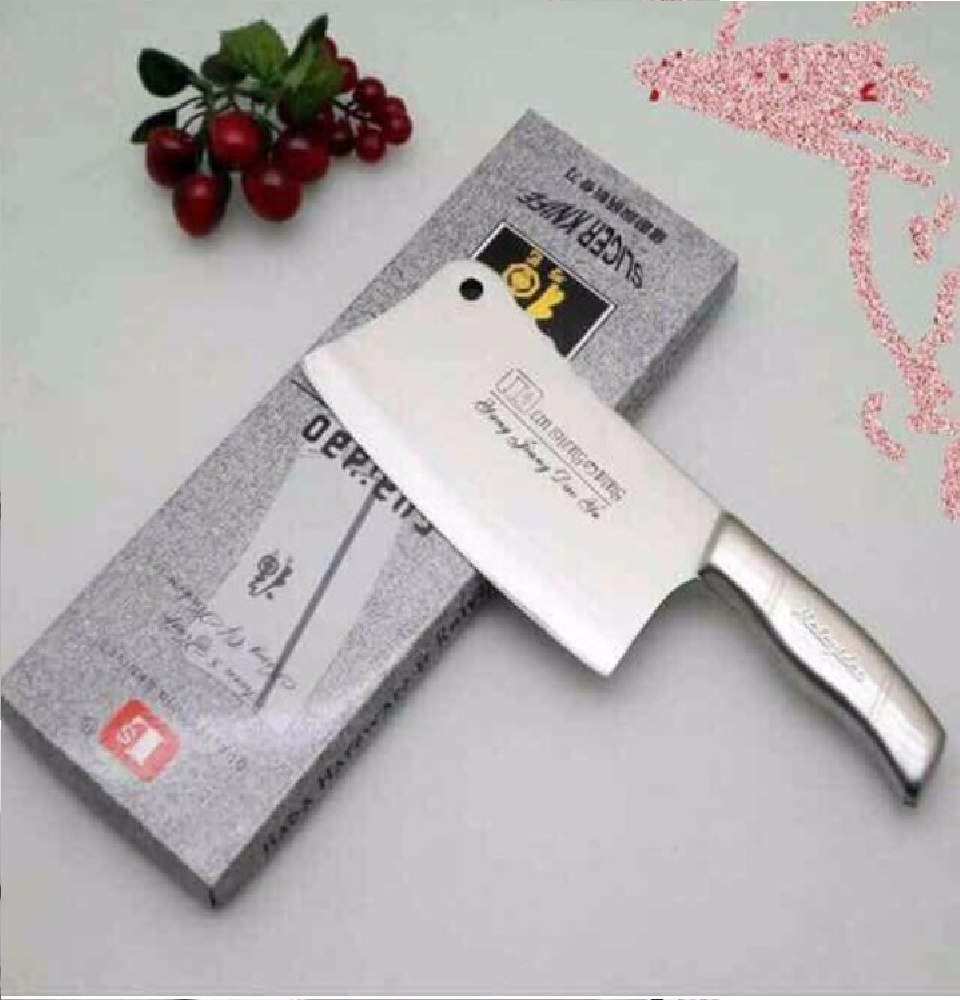 Dao Đại Chặt Xương, Thái Thịt Cao Cấp, Lưỡi Sắt Bén, Cán Dao Được Đúc Inox. Cho Cảm Giác Cầm Chắc Tay ...Phụ kiện nhà bếp