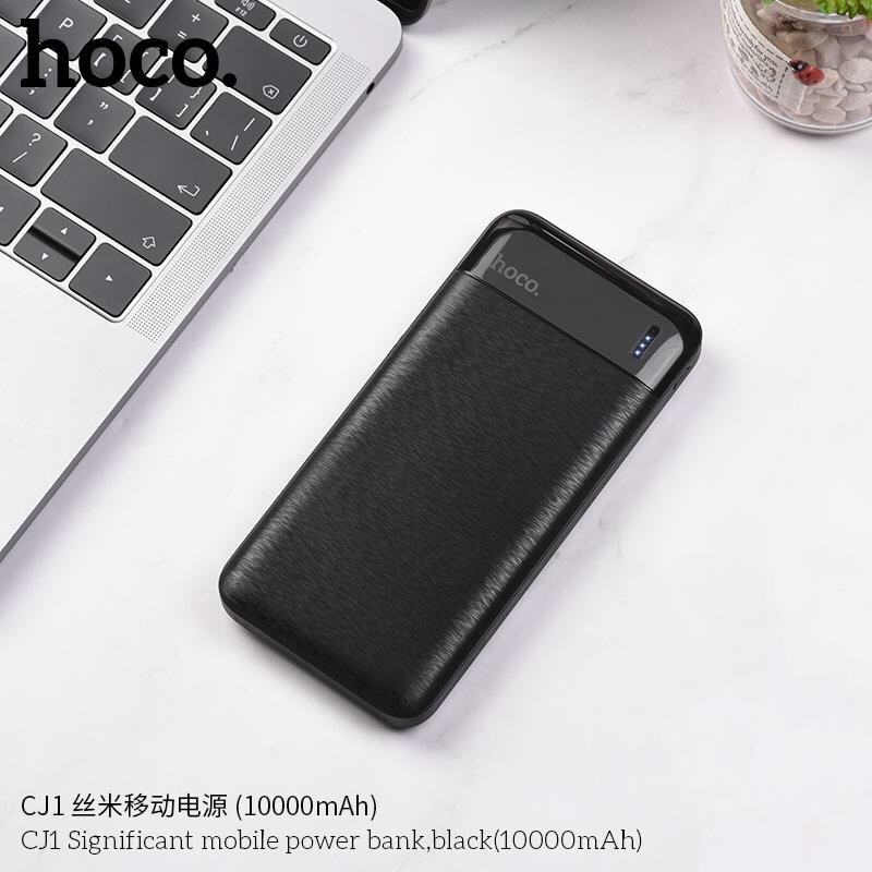 [10000 mah] SẠC DỰ PHÒNG IPHONE ANDROID HOCO CJ1 10000 MAH SIÊU MỎNG HÀNG CỰC ĐẸP