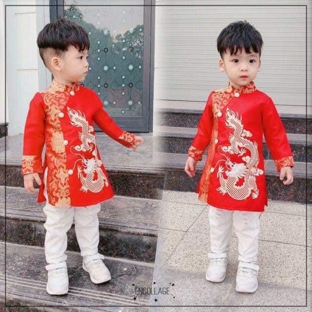 [HCM]Áo dài cách tân mẫu mới nhất cho bé trai