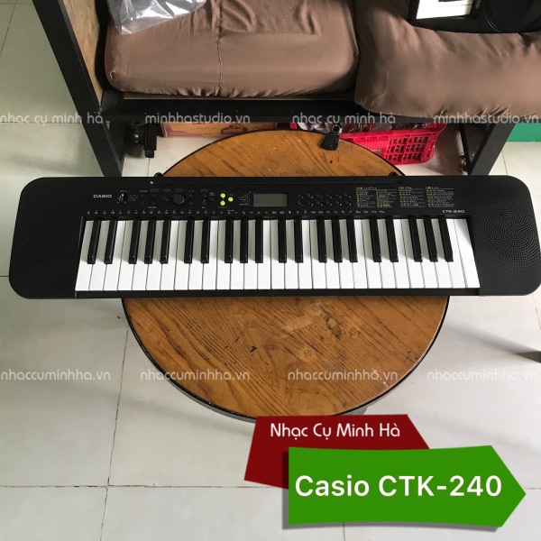 Đàn Organ Casio CTK-240 cao cấp, hàng trưng bày, chưa qua sử dụng, mới 99,9%