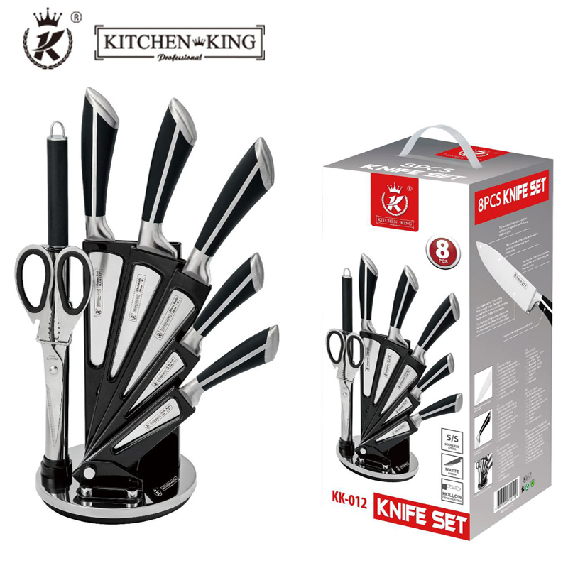 Bộ Dao , Bộ Dao Kéo Nhà Bếp Đa Năng Thép Kháng Khuẩn Cao Cấp Kitchen King