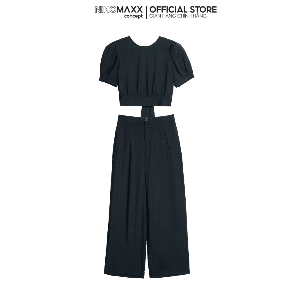 N&M Set áo và quần thời trang Nữ dài chất Rayon pha Nylon 2201005