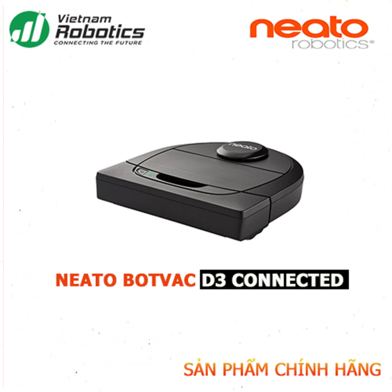 Robot hút bụi Neato D3 Connected - NK&PP Chính Hãng, bảo hành 24 tháng