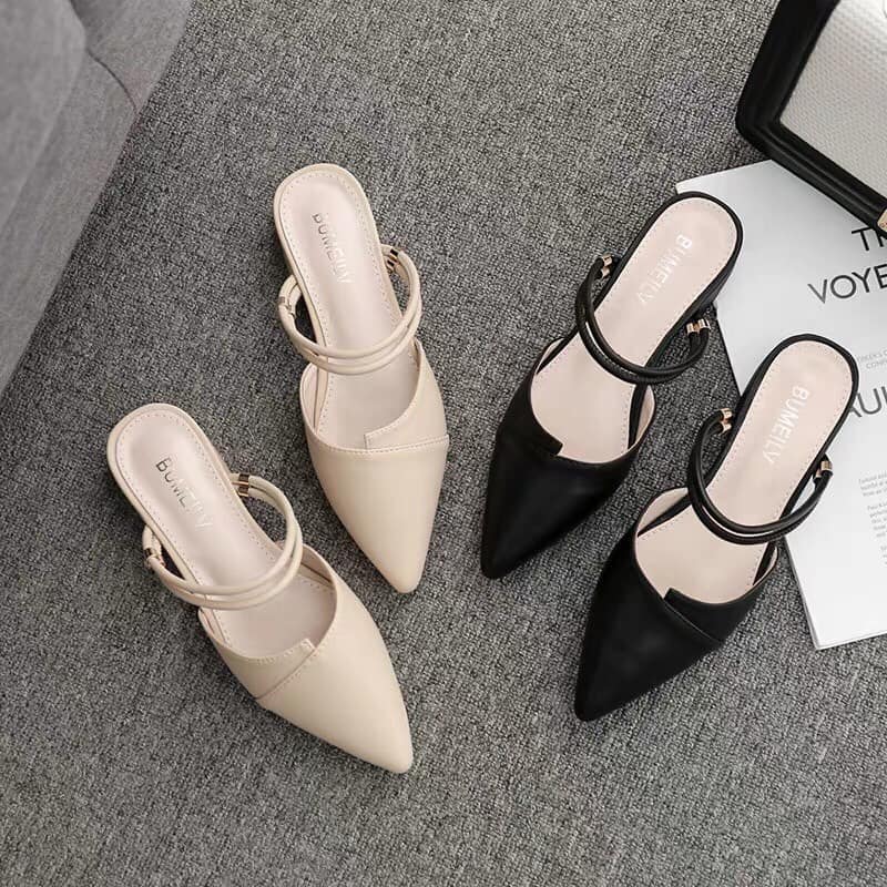 Giày Sandal nữ đi được 2 kiểu sục và sandal (kèm clip thật)