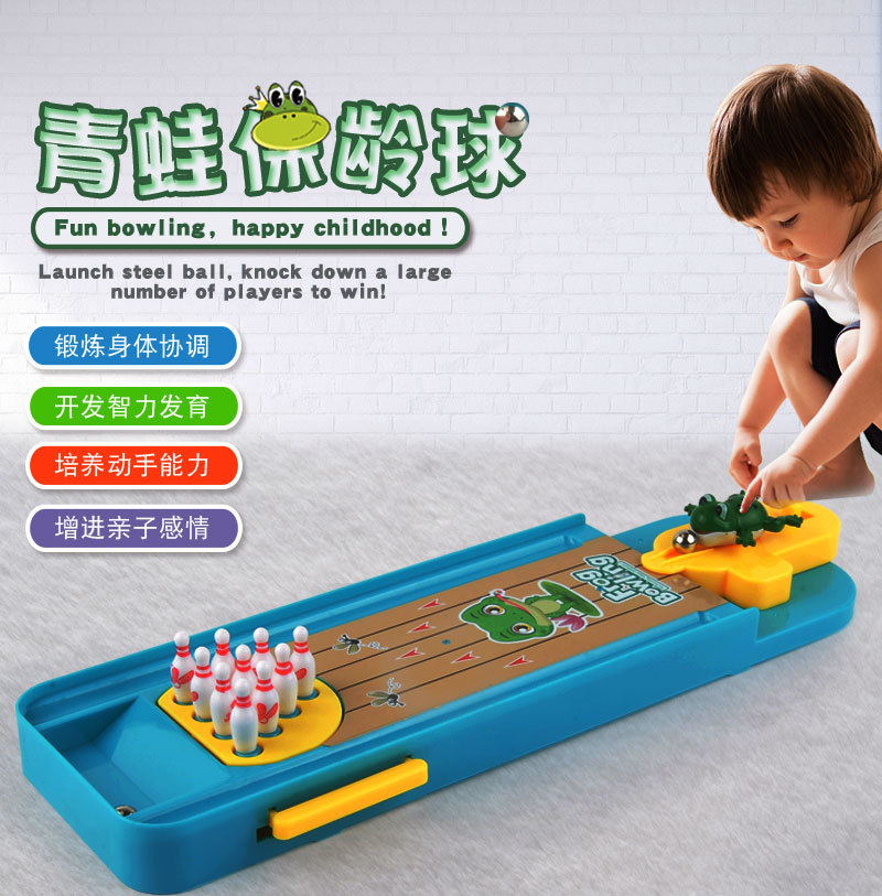 [HCM]Bộ Đồ Chơi Bowling Mini Ếch Con Cho Bé
