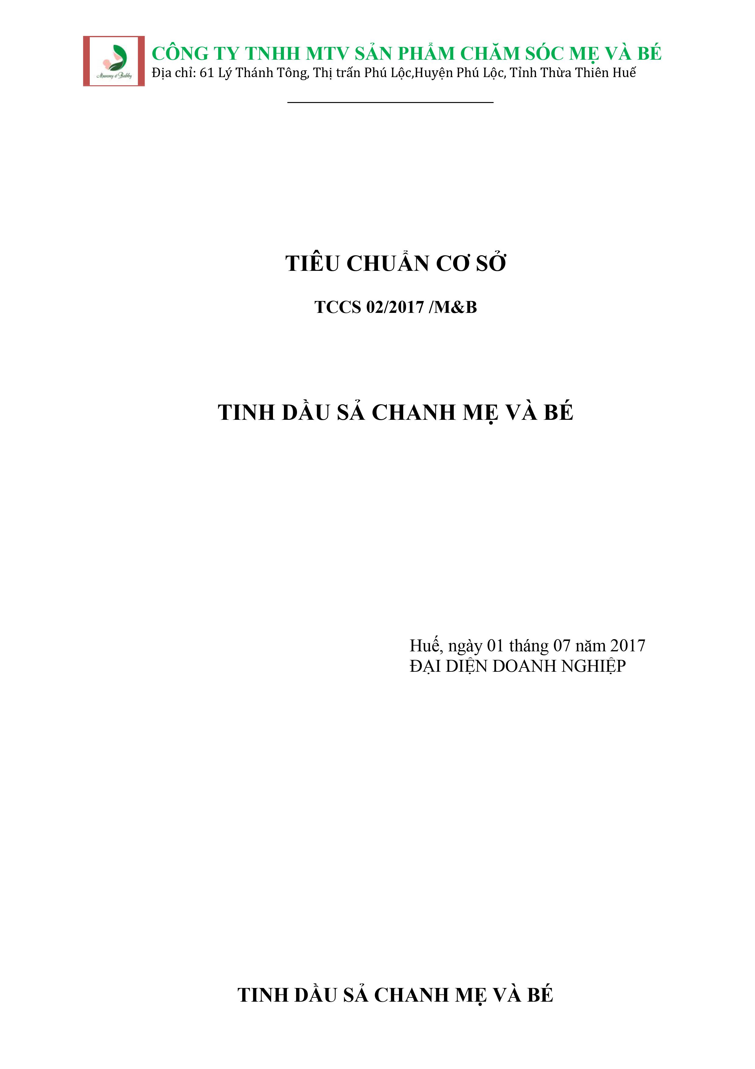 [DATE MỚI ] Tinh Dầu Sả Chanh Mẹ _ Bé