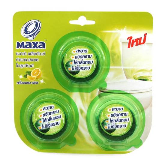 Viên thả bồn cầu Maxa Thái lan vỉ 3 viên