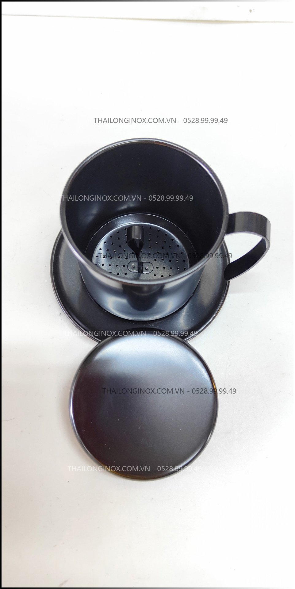 PHIN CAFFE INOX 304 MẠ VÀNG
