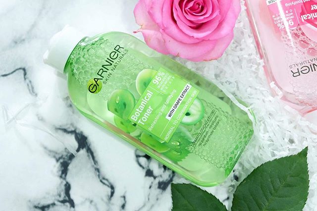 Nước Hoa Hồng GARNIER Nho Xanh 200ml