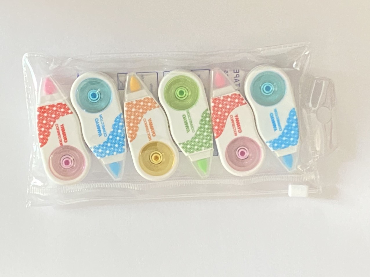 Bộ 6 bút xóa kéo Yamayo mini