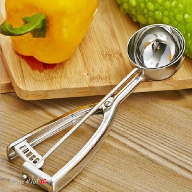 Muỗng inox múc kem tiện dụng