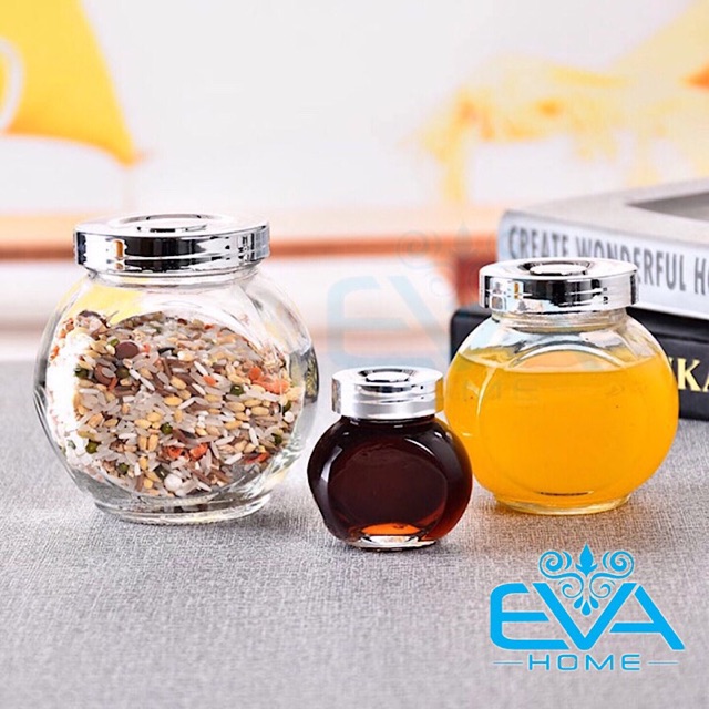 [HCM]Hũ Thủy Tinh 50ml Đáy Nghiêng