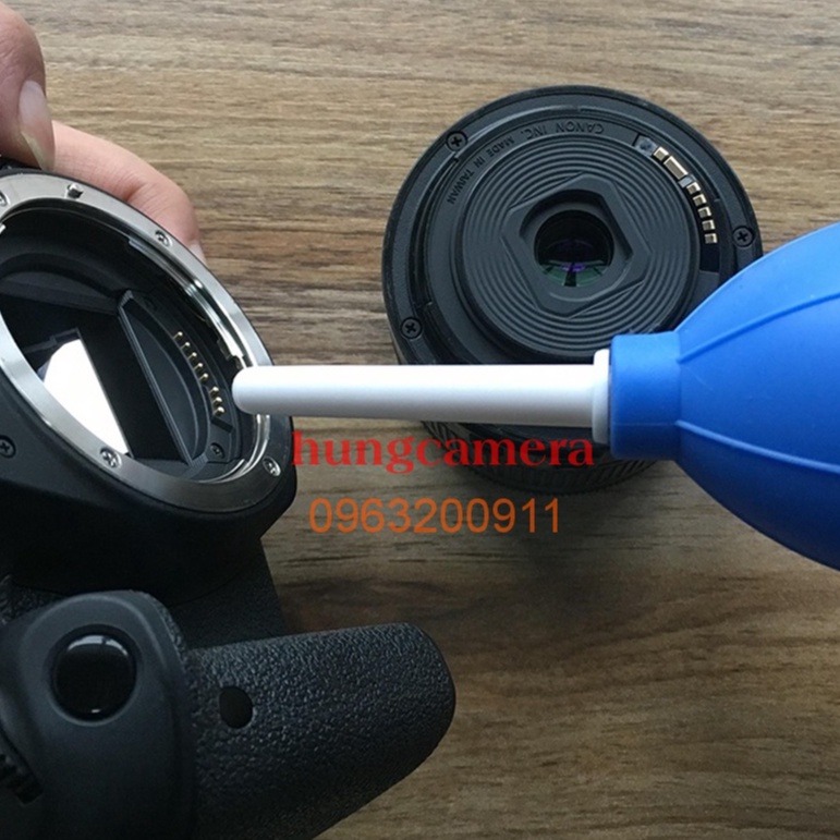 Bóng thổi vệ sinh máy ảnh, len