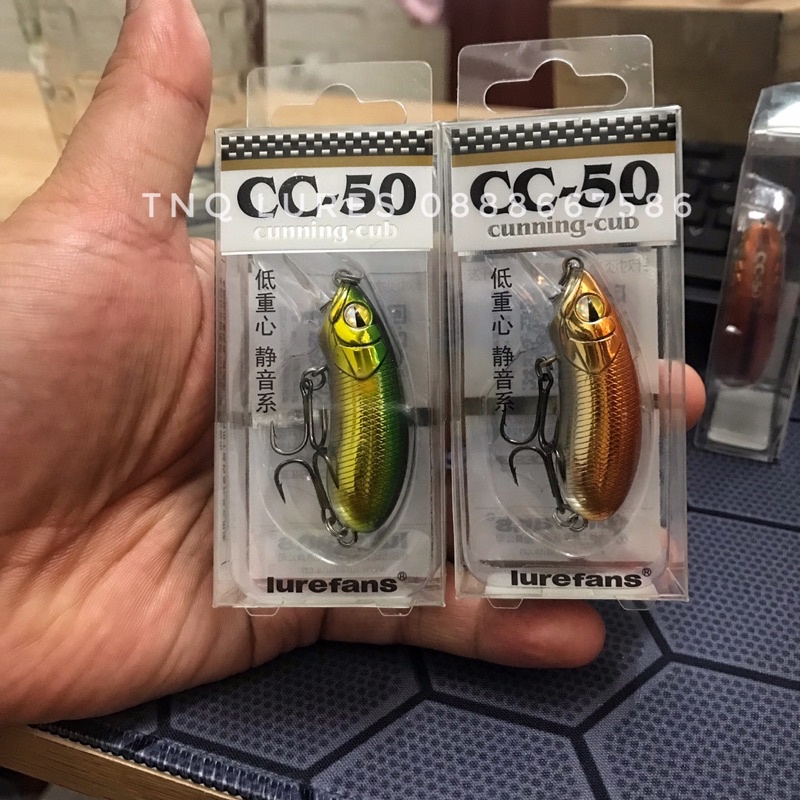 Mồi câu lure CC50 - Câu lửng- Màu bất kì