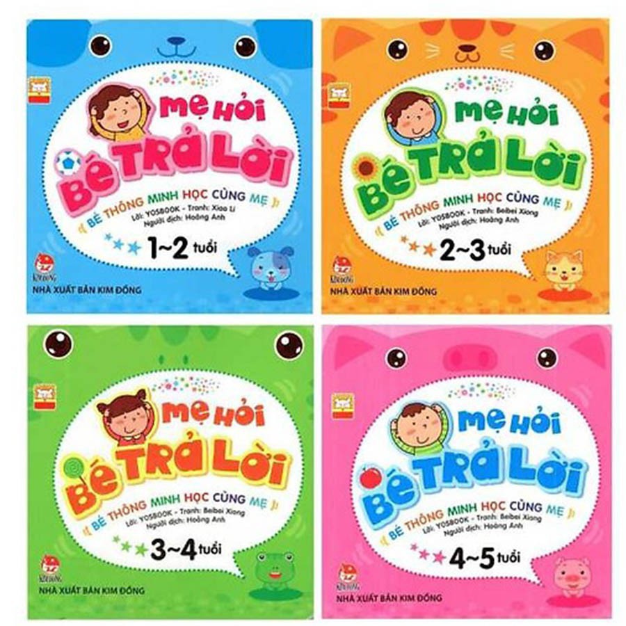 Sách - Mẹ Hỏi Bé Trả Lời (4-5 Tuổi)