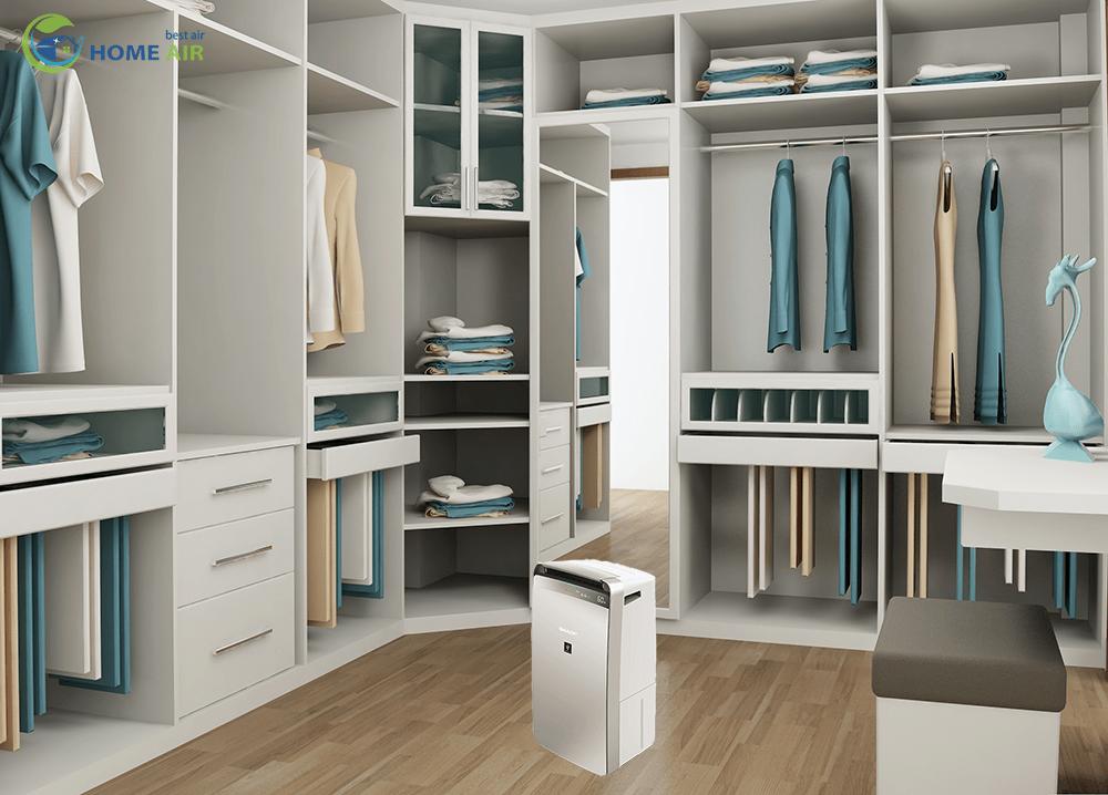 Máy lọc không khí và hút ẩm Sharp DW-J27FV-S